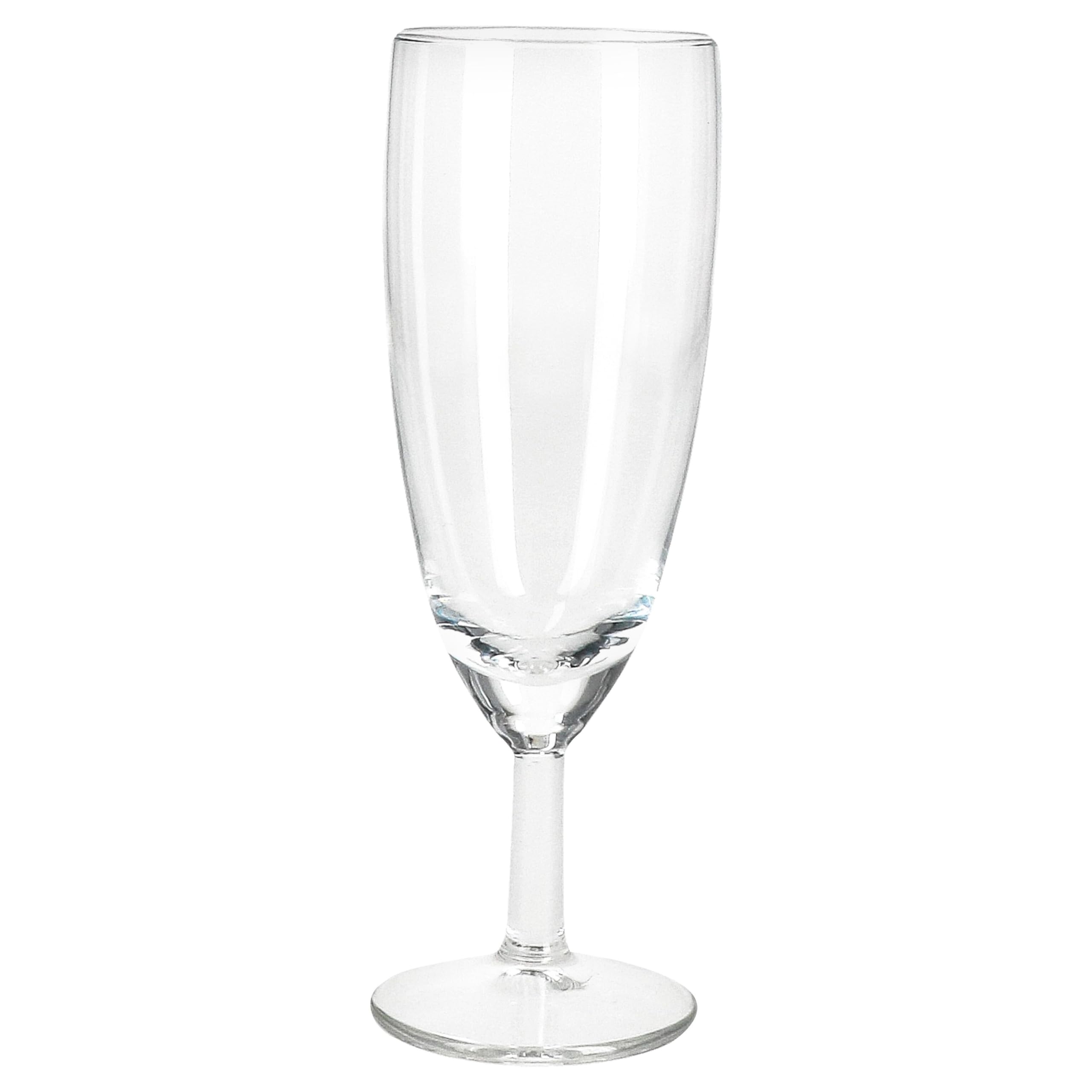 MamboCat 120er Set Royal Sektgläser I 140ml, Höhe 16cm I modernes klares Sektglas mit Fuß I Sektflöte für Prosecco, Champagner & Co I transparente Gläser für Hochzeit, Partys, Geburtstage