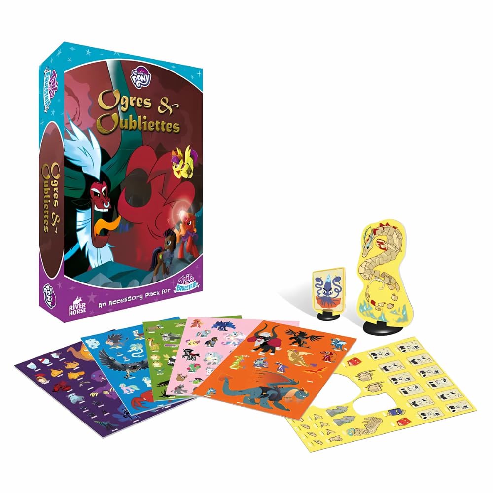 Pacchetto RPG Tails of Equestria: Sourcebook del film, Judge Not by The Cover, Haunting of Equestria, Gettoni di amicizia e Orchi e Oubliettes (5 articoli)