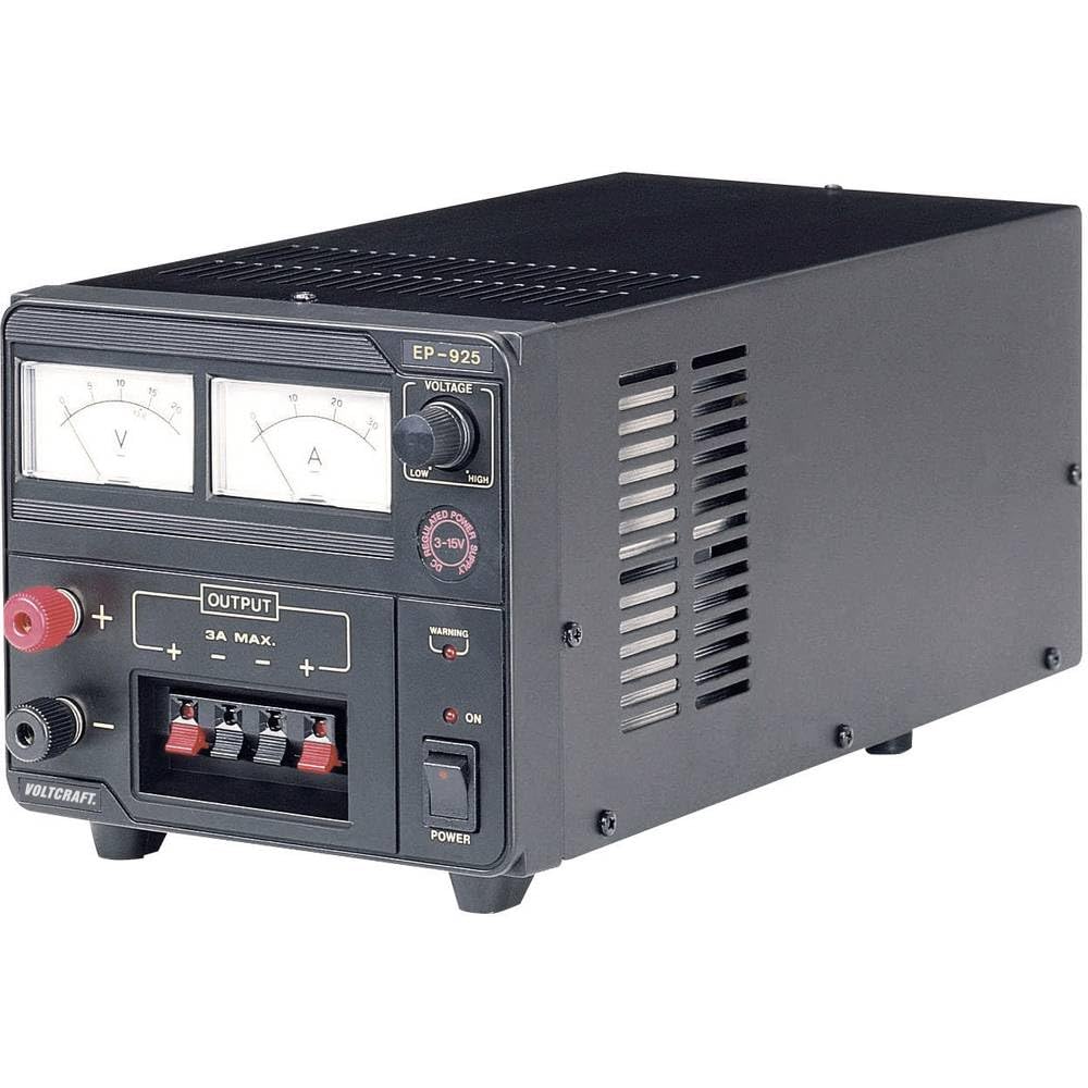 VOLTCRAFT EP-925 Labornetzgerät, einstellbar 3-15 2-25 A 375 W Anzahl Ausgänge 1 x