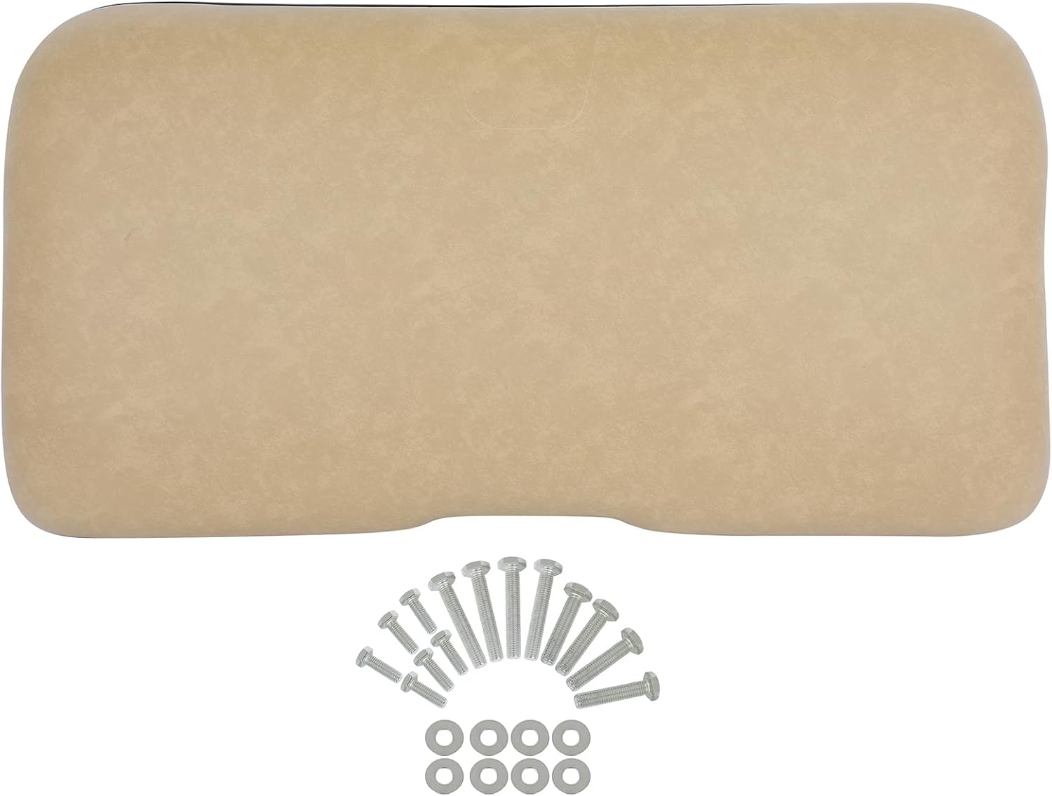 SCITOO Front Seat Bottomt Assembly for EZGO RXV 2008-up Golf Cart, Factory Style Replacement Cushions, Tan