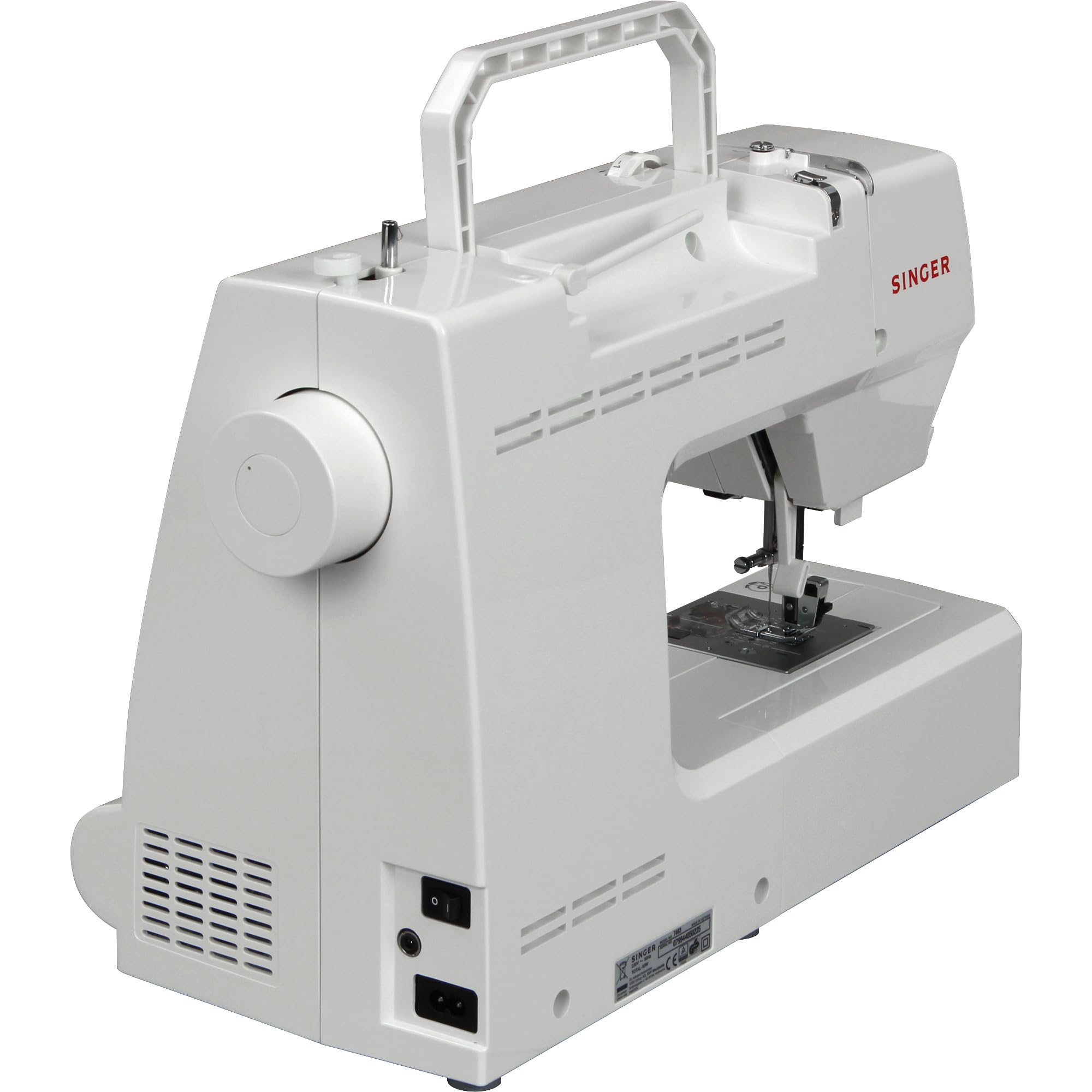 Singer Confidence 7463 - Máquina de Coser mecánica, 30 Puntadas, Color Blanco