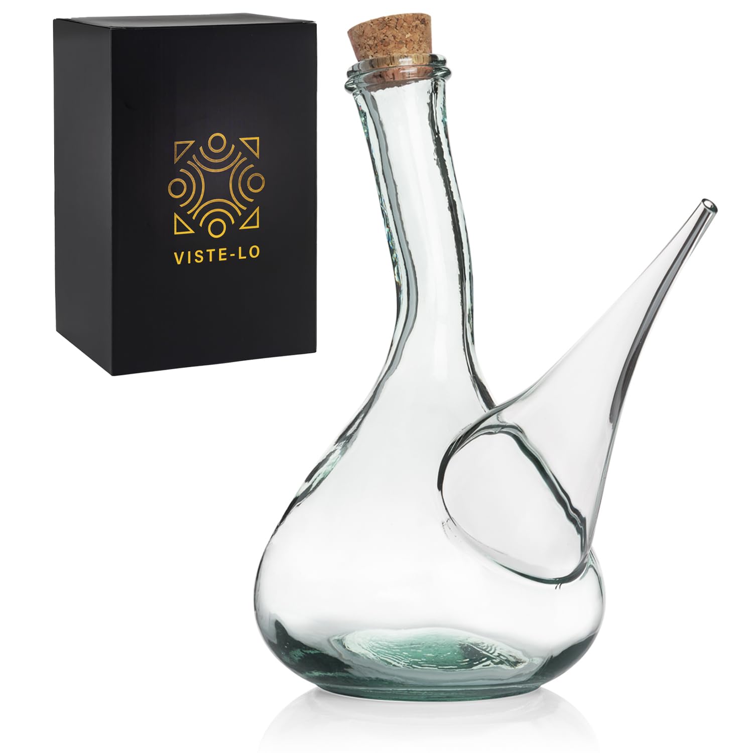 Artisan Glass Wine Pourer Glass Wine Pourer 1000 Ml Crystal