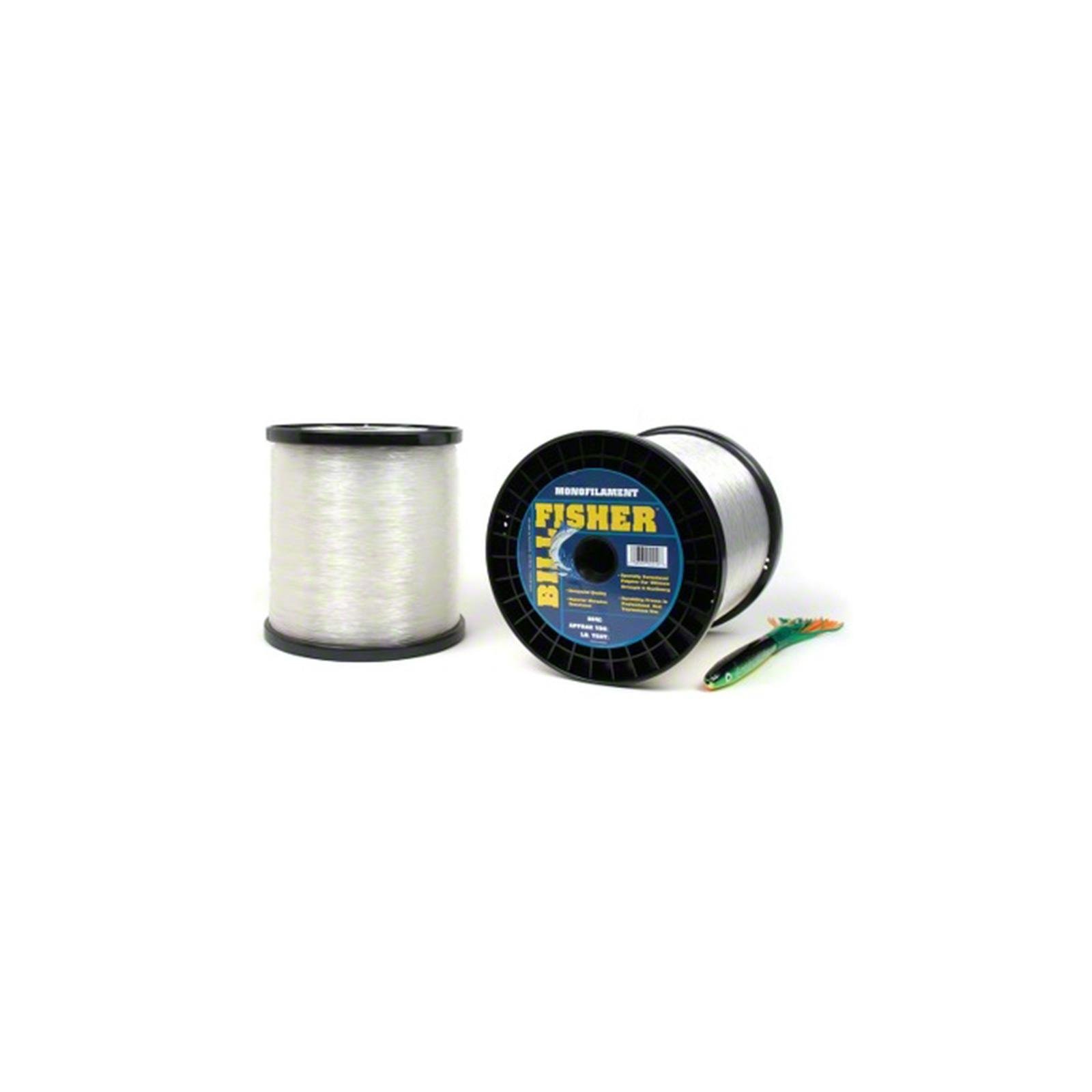 Billfisher SS4C-25 Bulk Monofilament, 4 lb/25 lb/10800 yd, Clear