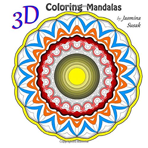 Amazon.com: 3D Coloring Mandalas: 9781721614936: Susak, Jasmina, Susak ...