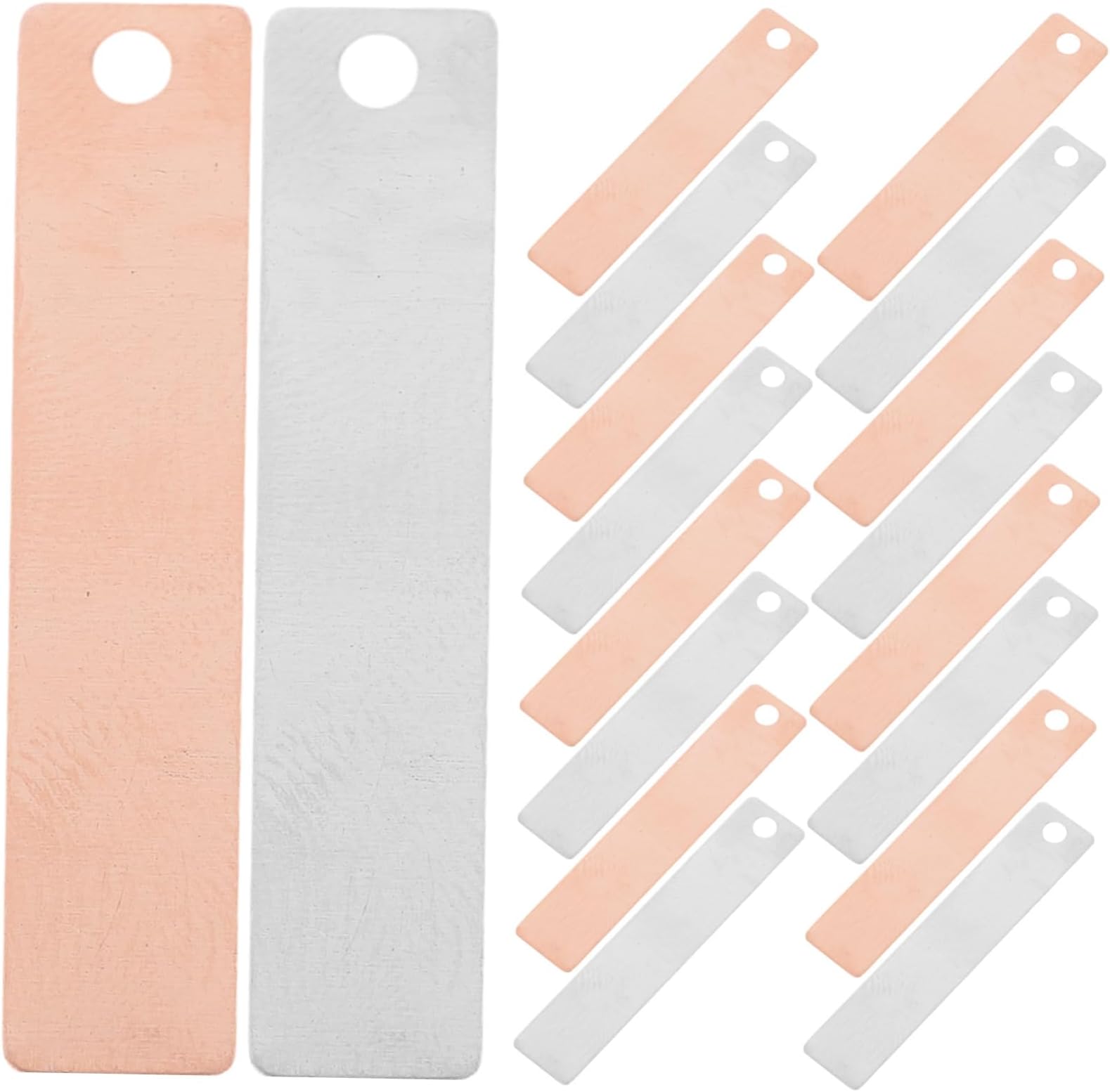 GALPADA 20pcs Copper Zinc Sheet Kit for Diy Electronics Science Learning Zinc Plating Roof Moss Removal Educational Tool