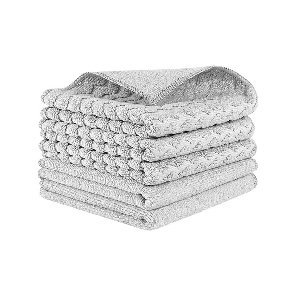 Multifunktionales Reinigungstuch, 6 Stück/12 Stück, verdickte Mikrofaser (4,30–30 cm, 12 Stück)