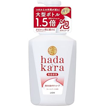 Amazon.co.jp: ハダカラ(hadakara) ボディソープ 泡 フローラル