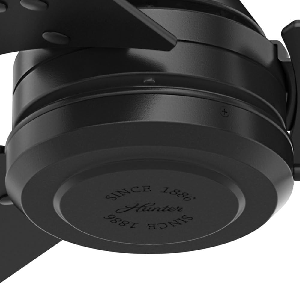 One-Day Sale: Up to 60% Off Hunter Cassius Indoor / Outdoor Ceiling Fan with Pull Chain Control, 52, Matte Black Free Shipping 🛒 Hunter Cassius Indoor / Outdoor Ceiling Fan with Pull Chain Control, 52, Matte Black