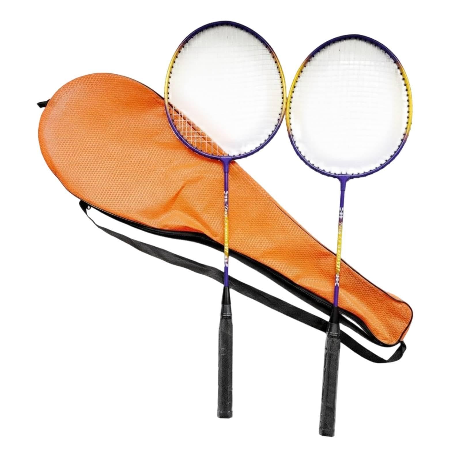 Meadawgs®2 Pieces Badminton Racket Set Badminton Racket Pair Lightweight Design Athletic Gear for Family, Beginners, Recreational Play, Backyard Fun Orange|Sporting Goods|Tennis & Racquet Sports-image-17