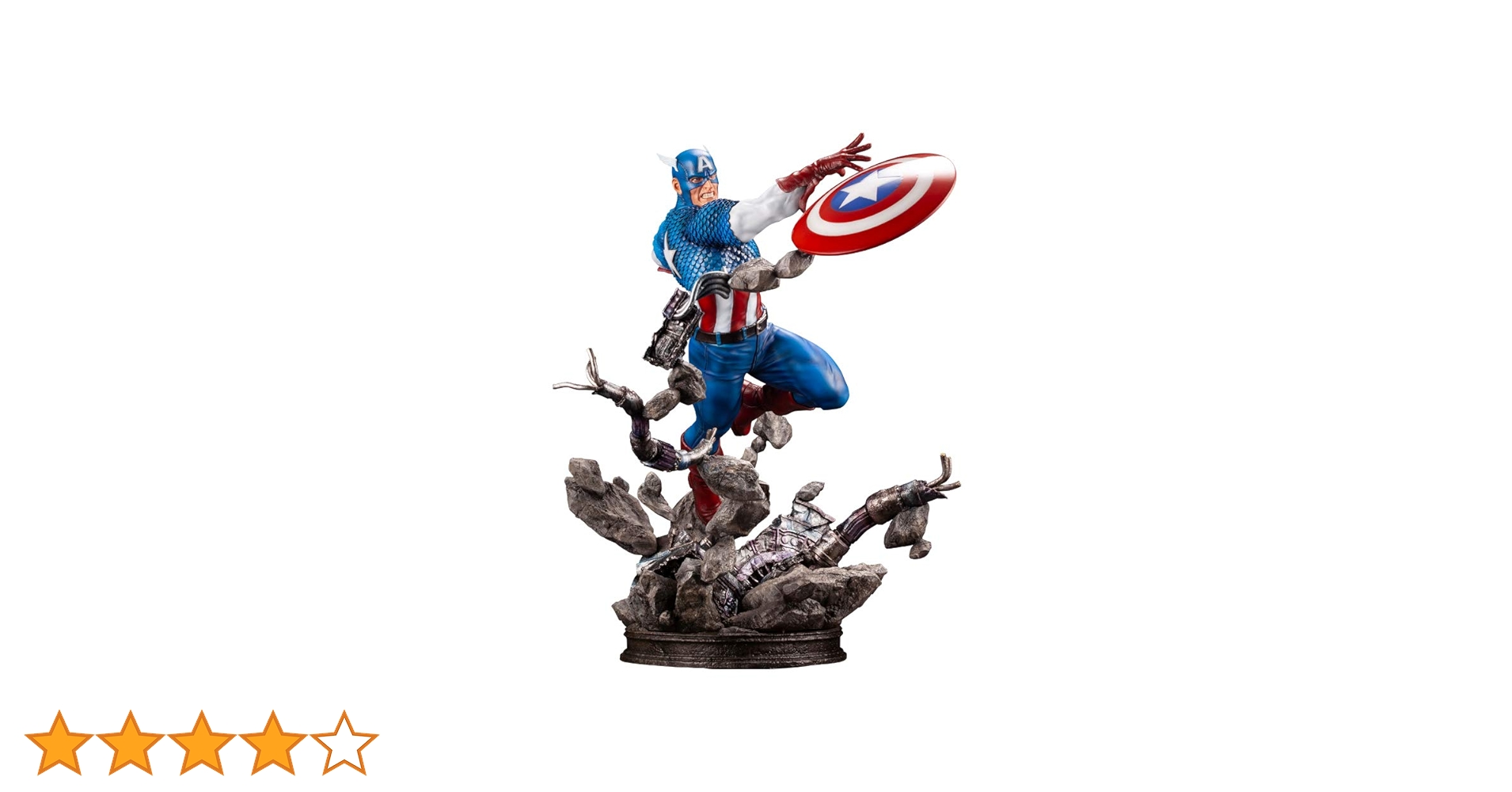 1000体限定　ニューキャプテンアメリカ　コトブキヤ　ファインアートスタチュー フォトレビュー】『MARVEL UNIVERSE』 MARVEL AVENGERS