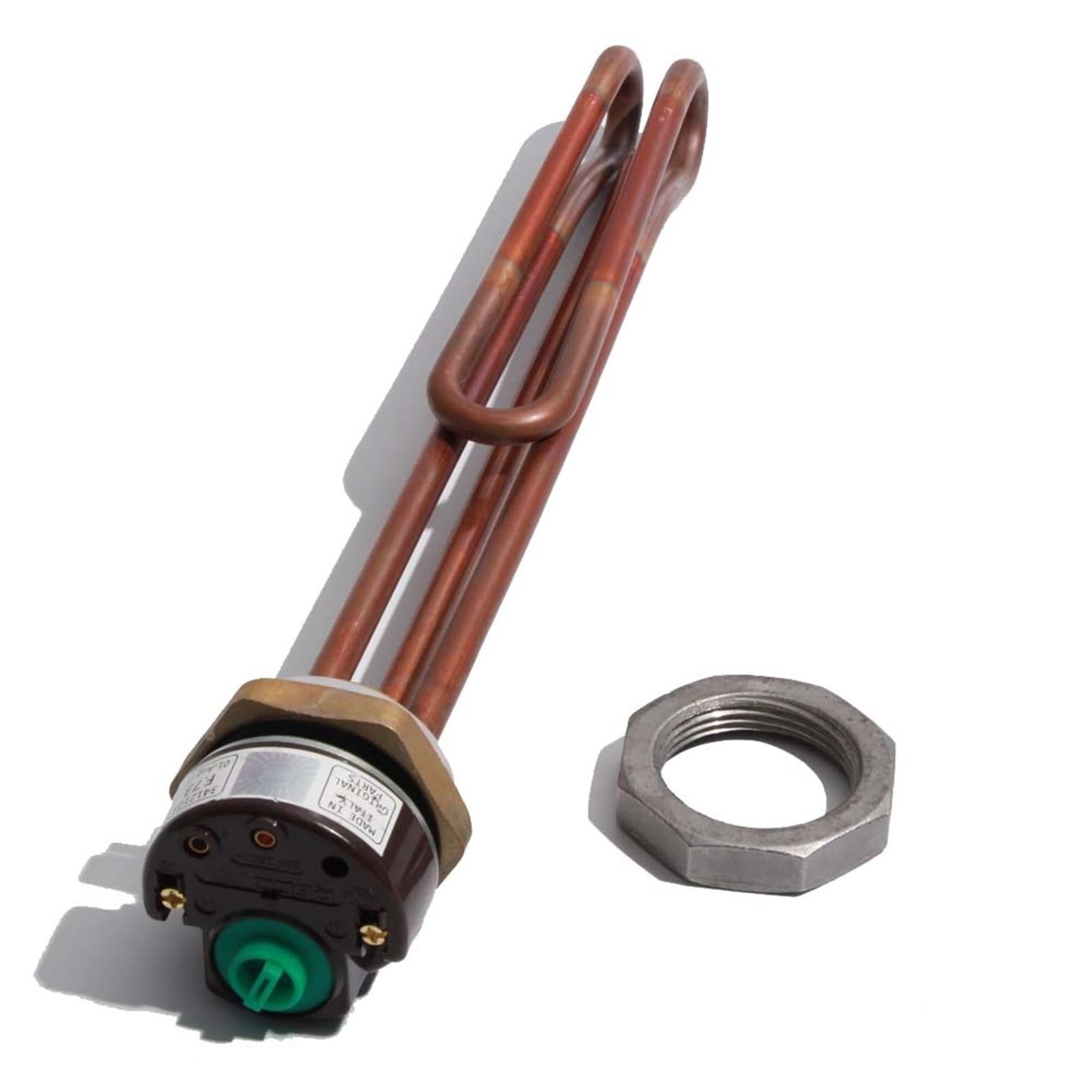 Interruptor de control de temperatura del termostato del calentador de agua eléctrico DN32 1.5KW2KW2.5KW3KW4KW(Without Nut,250V_4KW FOLDED TYPE)