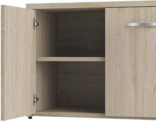 Miniatura 6 de Bush Business Furniture Studio C - Armario de almacenamiento bajo con puertas y estantes, organización para el hogar o la oficina profesional,