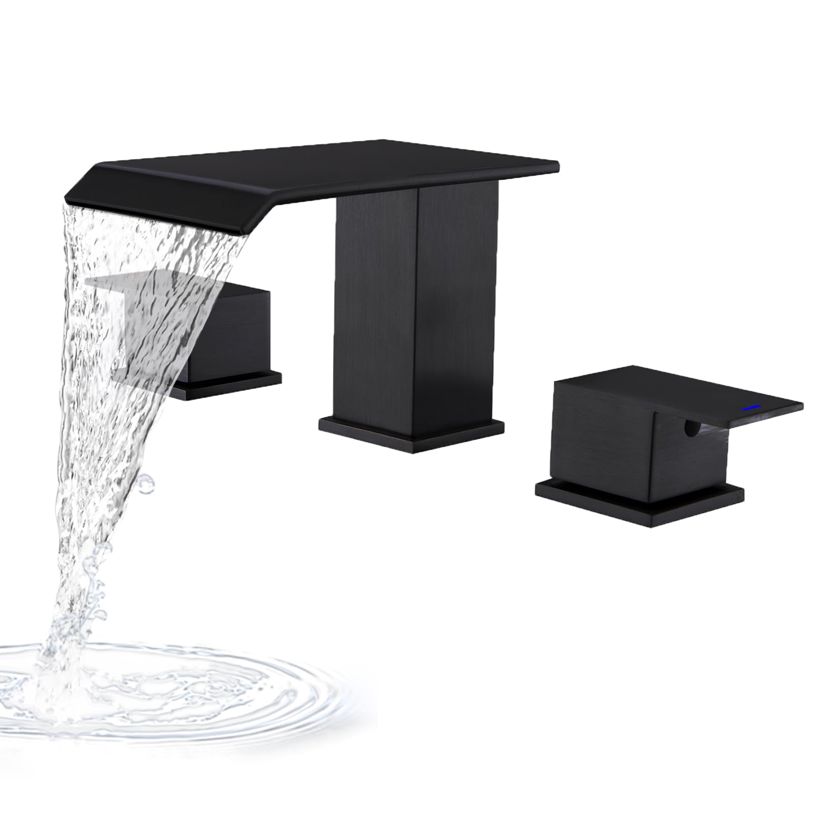 BEIYI Matte Black Roman Tub Faucet