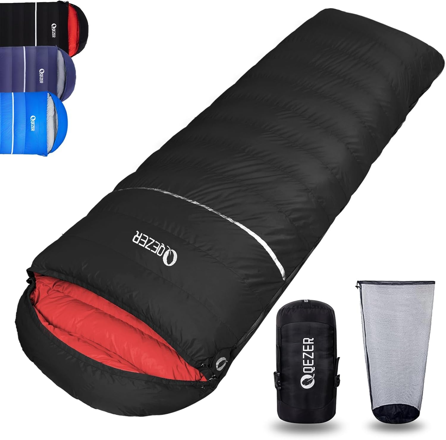 Śpiwór Zimowy Outdoor Warm Down Sleeping Bag -3°C do -18C° Lekki koc śpiwór na kemping, wędrówki i trekking na zewnątrz