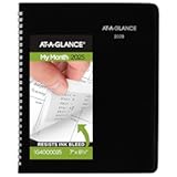 AT-A-GLANCE 2025 Planner&comma; Monthly&comma; 7" x 8-3&sol;4"&comma; Medium&comma; DayMinder&comma; Black &lpar;G4000025&rpar;