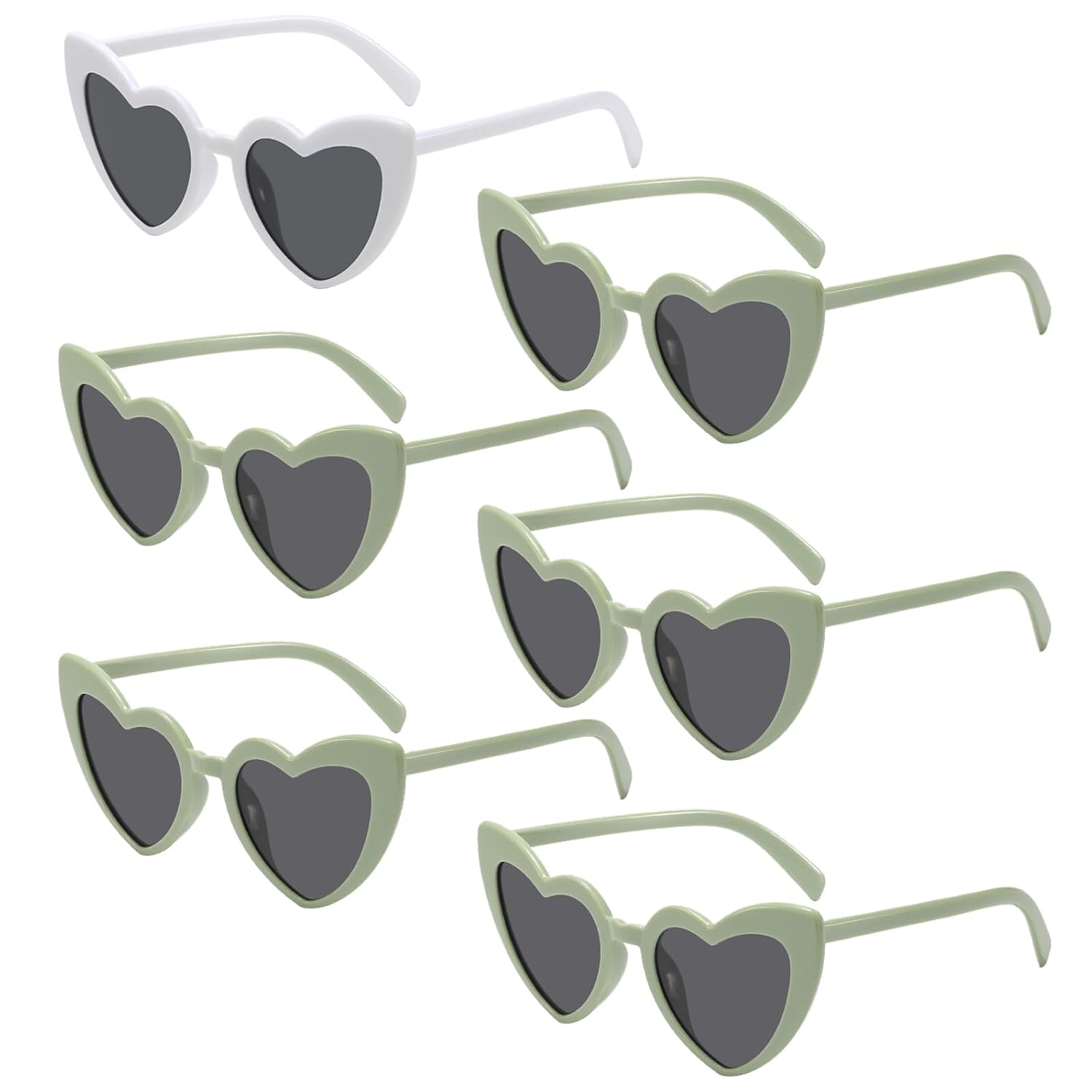 Bachelorette Party Favors Heart Sunglasses Bridesmaid Proposal Gifts Bride Tribe Shades Set