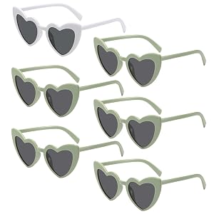 Bachelorette Party Favors Heart Sunglasses Bridesmaid Proposal Gifts Bride Tribe Shades Set