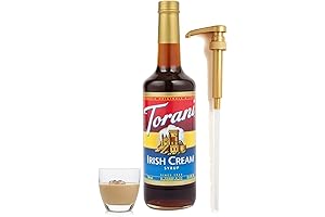 Authentic Torani Irish Cream Syrup - 25.4 Ounce - Sugar Free