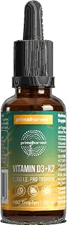Primal Vitamin D3+K2 – Täglisches Supplement, glutenfrei, vegetarisch