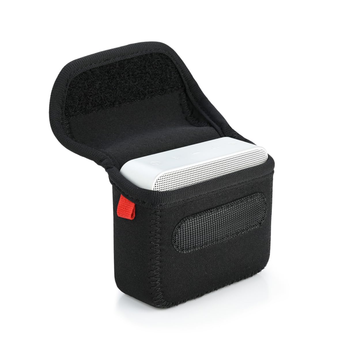 BRIGHTFUFU Speaker Carrying Case for Shockproof Protective Pouch Hook and Design for Easy Waist Attachment Portable Organizer for Travel and Storage