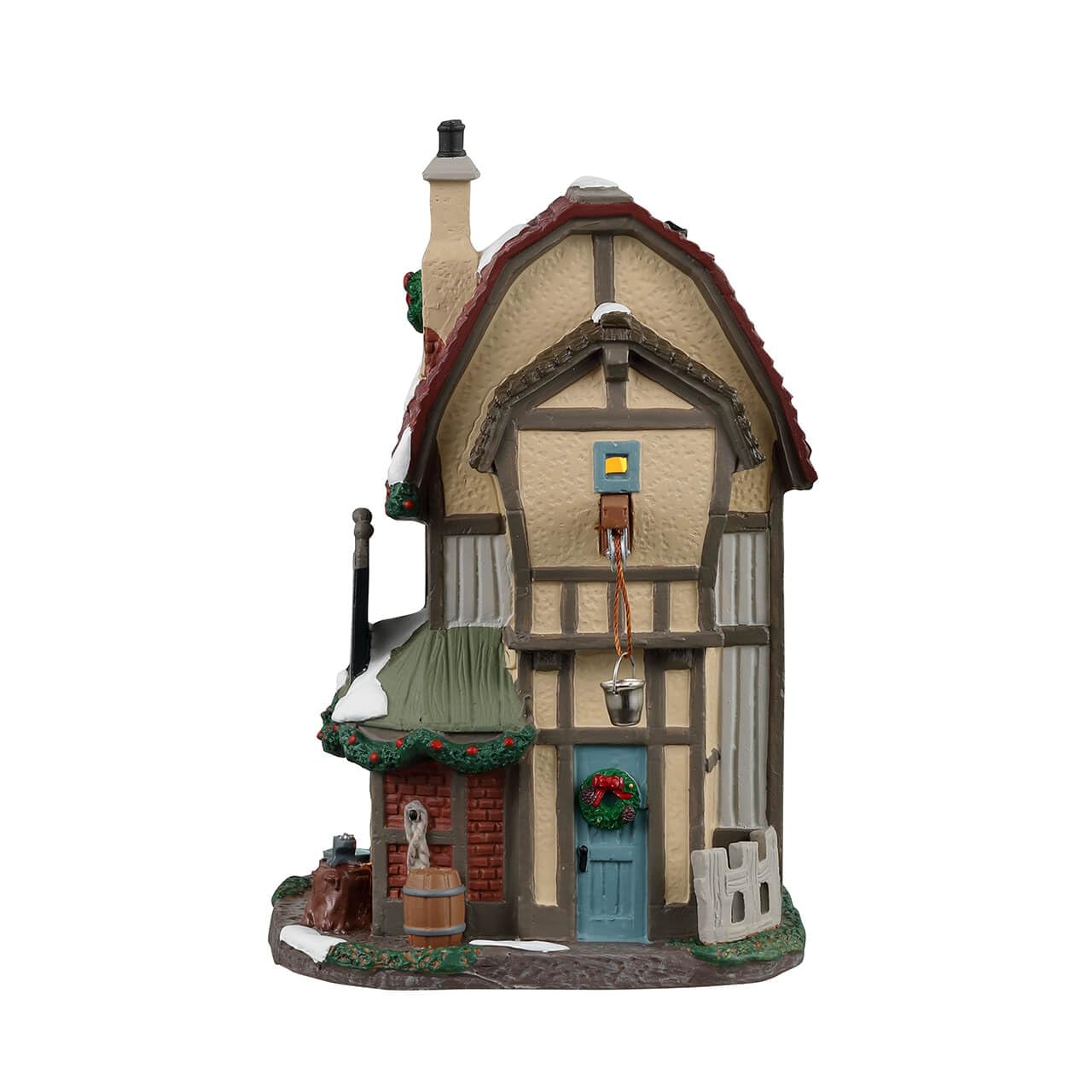 Lemax- Noël 35068 Caddington Village Lighted Building: Fitzroy's Farrier, Multicolore
