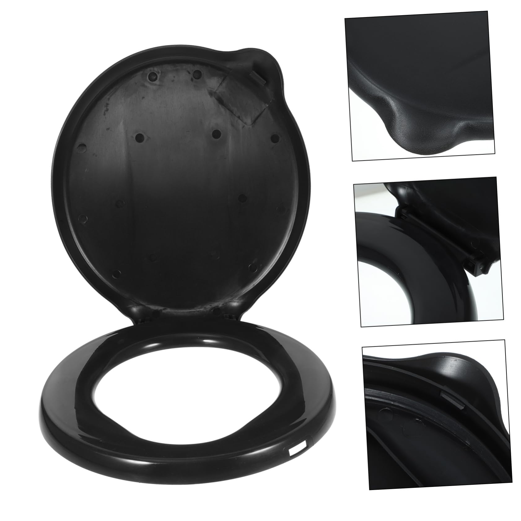 ABOOFAN Portable Toilet Seat Cover for Camping Bucket Toilet Seat for Outdoor Use Removable and Easy to Use for Camping Hiking and Travel Adventures