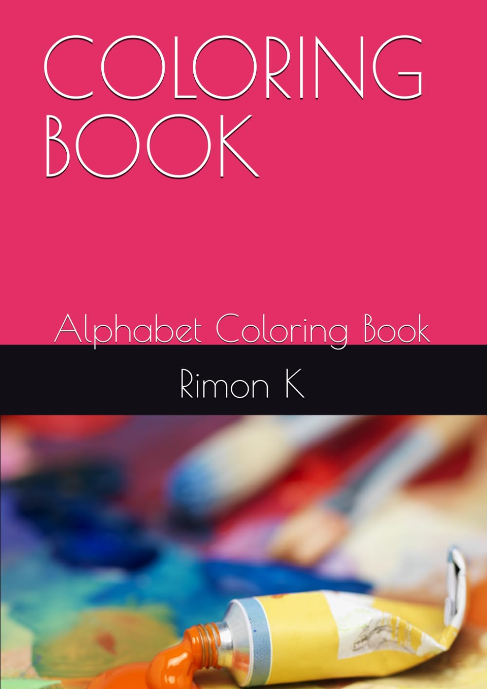 COLORING BOOK: Alphabet Coloring Book