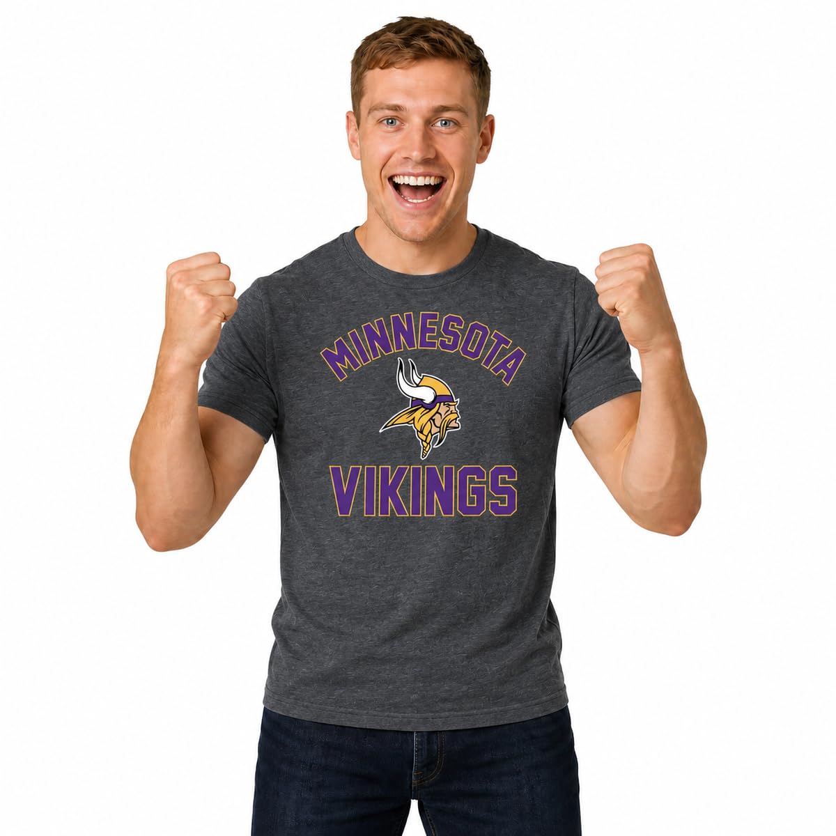 NFL Gameday Cotton Blend T-Shirt for Men and Women - Licensed