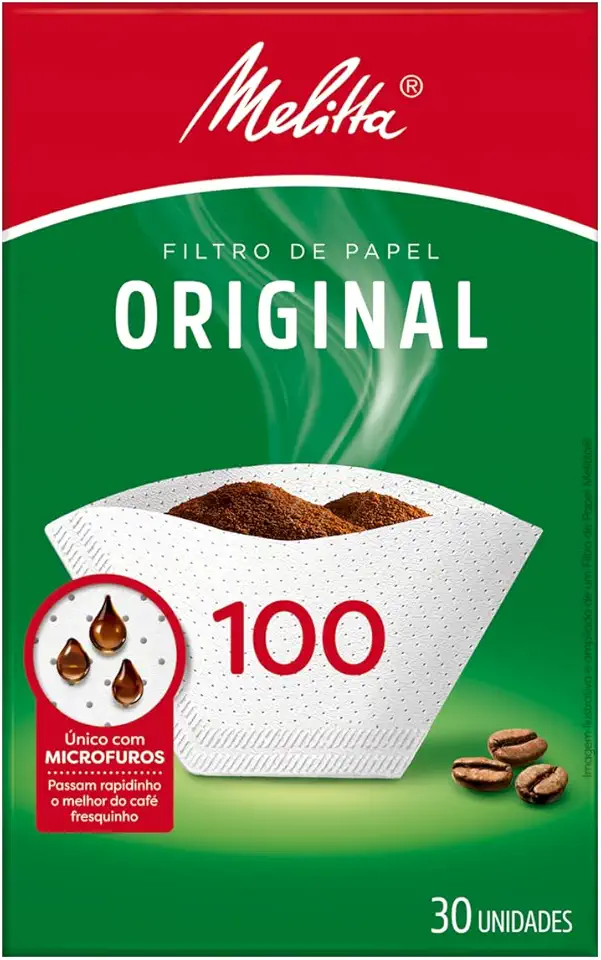 Filtro de Papel 100 Melitta 30 Unidades