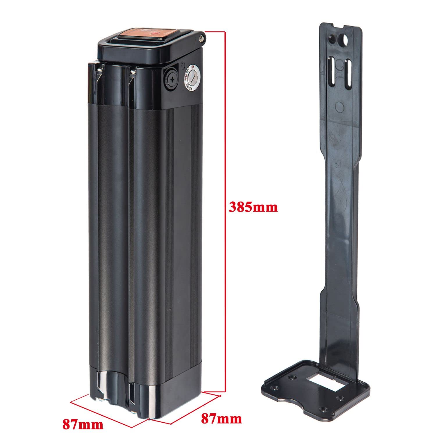 E-Bike Akku 24V/25.9V 15,6Ah Silverfish Ohne Ladegerät Ersatzakku für u.a. Phylion/XH259-10J Zhenlong/ZL07010-F Zündapp Stratos Alurex Trio