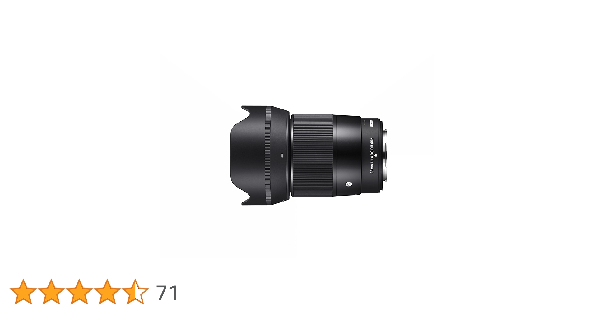 Amazon.co.jp: シグマ(Sigma) レンズ 23mm F1.4 DC DN FUJIFILM