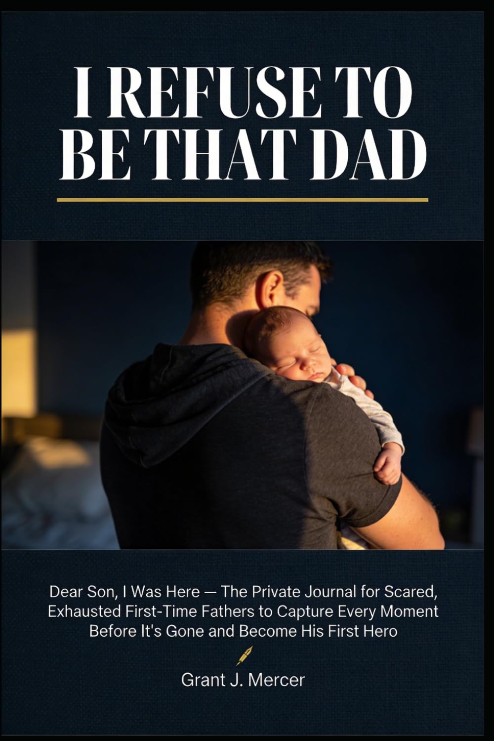 I Refuse to Be That Dad: A Private Journal for First-Time Fathers to Capture Every Moment and Become His First Hero
