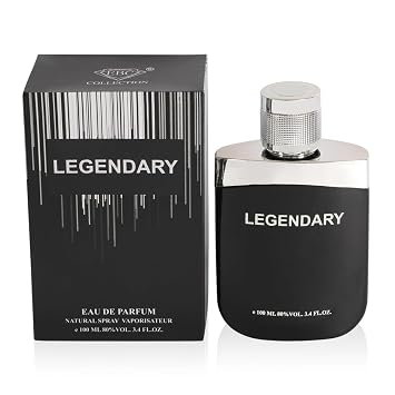 Legendary Mens Perfume Eau de Parfum Fresh Fruity Woody Masculine Scent Cologne 100ml/3.4 fl oz