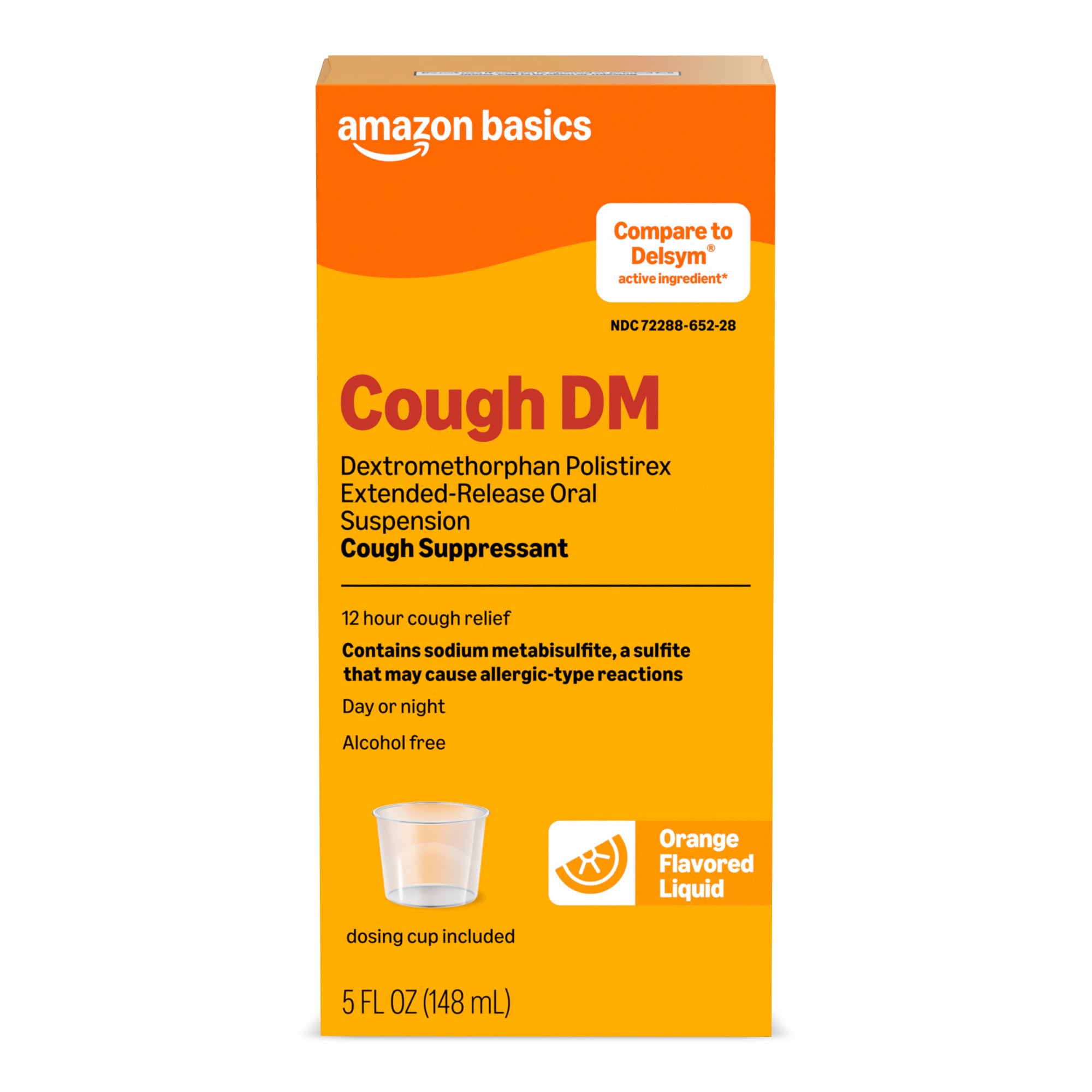 Amazon Basics 12 Hour Cough DM S