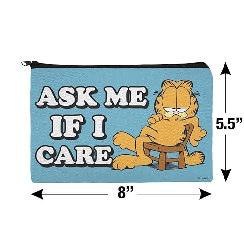 Miniatura 4 de GRAPHICS & MORE Garfield Ask Me If I Care - Bolsa organizadora de maquillaje