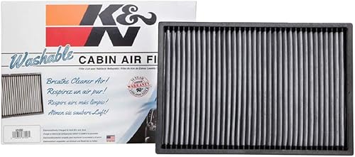 K&N Filtro de aire de cabina premium alto rendimiento, lavable, flujo de aire limpio a su cabina se adapta a MERCEDES Sprinter 25003500 2010-2018