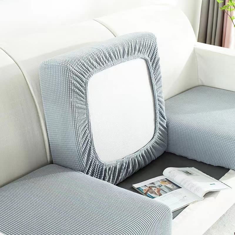 Elasticizzato Copricuscini per Divano Copriseduta Divano Universale Jacquard Antimacchia Lavabile 1/2/3 Posti Fodera per Cuscino del Divano Morbido Antiscivolo ( Color : #3 , Size : 2 seats - X (95-13