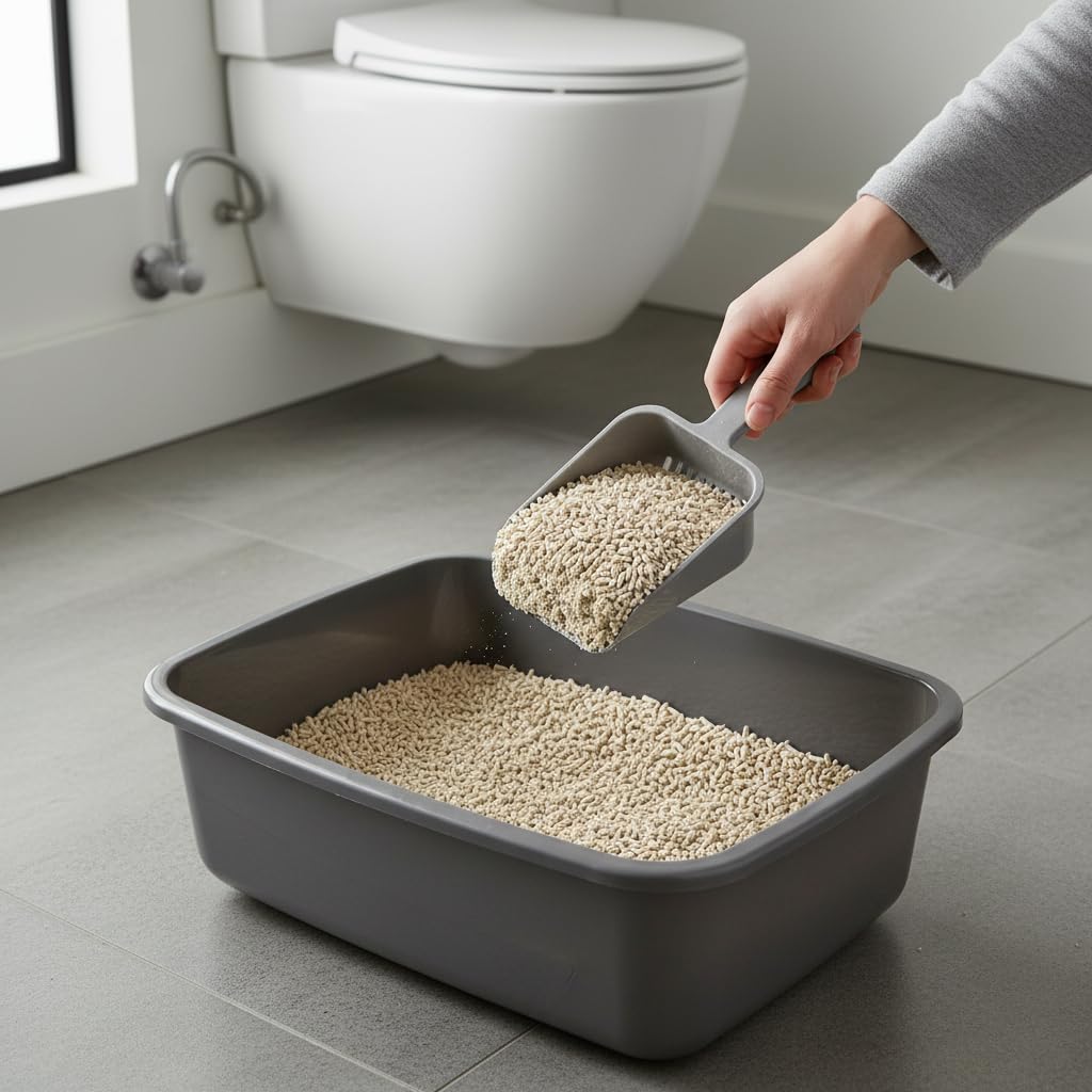 Lettiera Gatto Agglomerante al Tofu e Fibra Vegetale | Sabbia Lettiera Gatto Naturale per Igiene Quotidiana, lettiera vegetale, Tofu, Sapore Originale Migliorato (Confezione Multipla), 10 jin