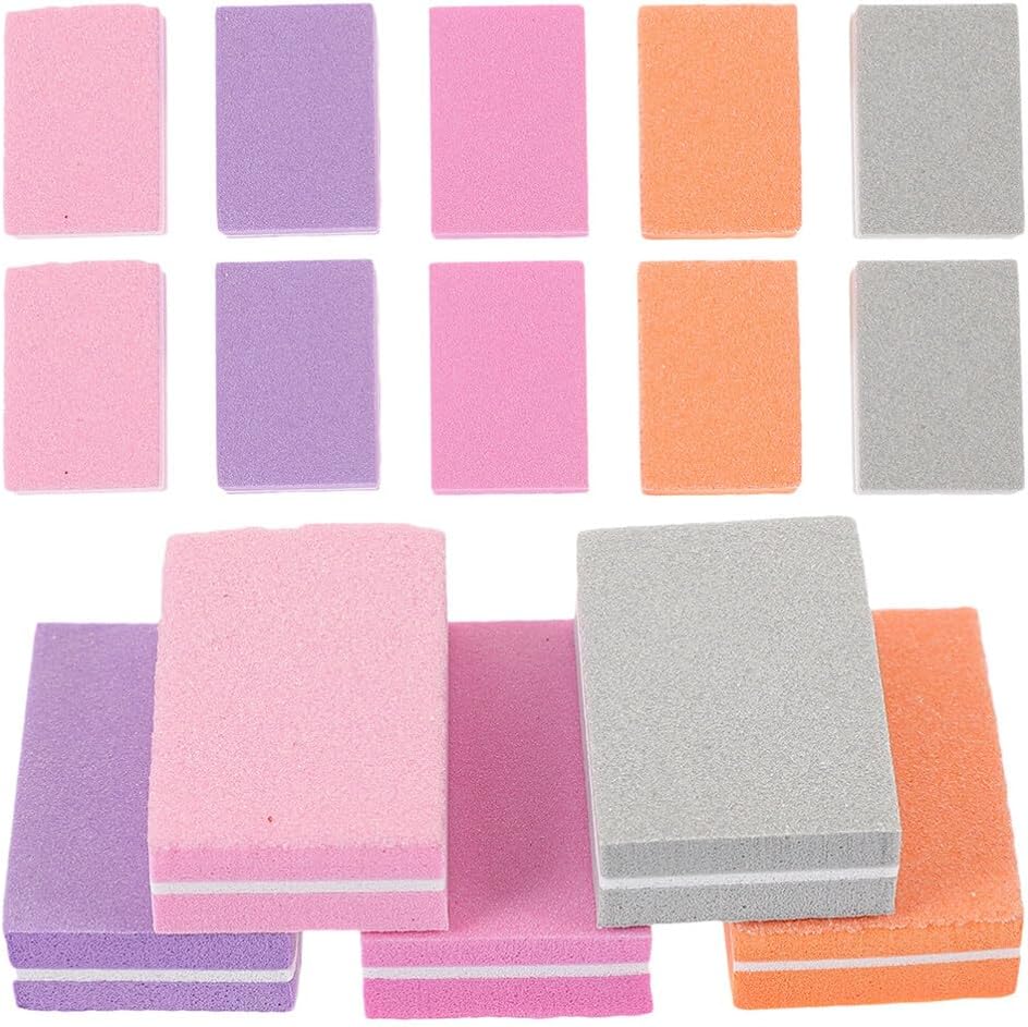 Beaupretty Mini Nail Buffers Files 100pcs Mini Sponge Buffer Block Nail File Nail Polishing Buffer Nail Buffer File Tools Kit Grit Nail Buffer for Acrylic Nail Care Beaupretty Mini Nail Buffers Files 100pcs Mini Sponge Buffer Block Nail File Nail Polishing Buffer Nail Buffer File Tools Kit Grit Nail Buffer for Acrylic Nail Care
