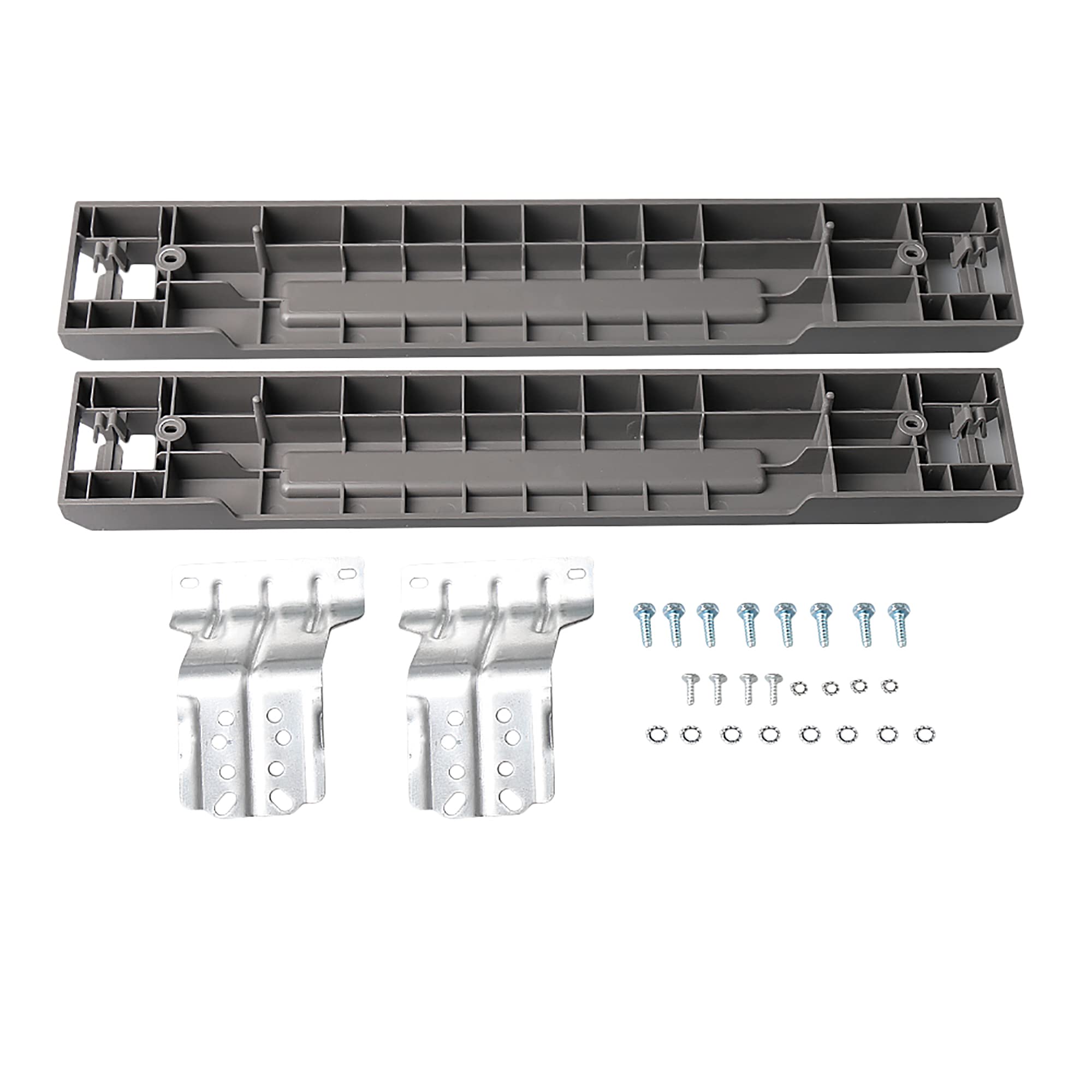 Mxfans 2pcs Stacking Kit Replacement for Samsung SKK-7A 27 Inch Wide Front Washer and Dryer