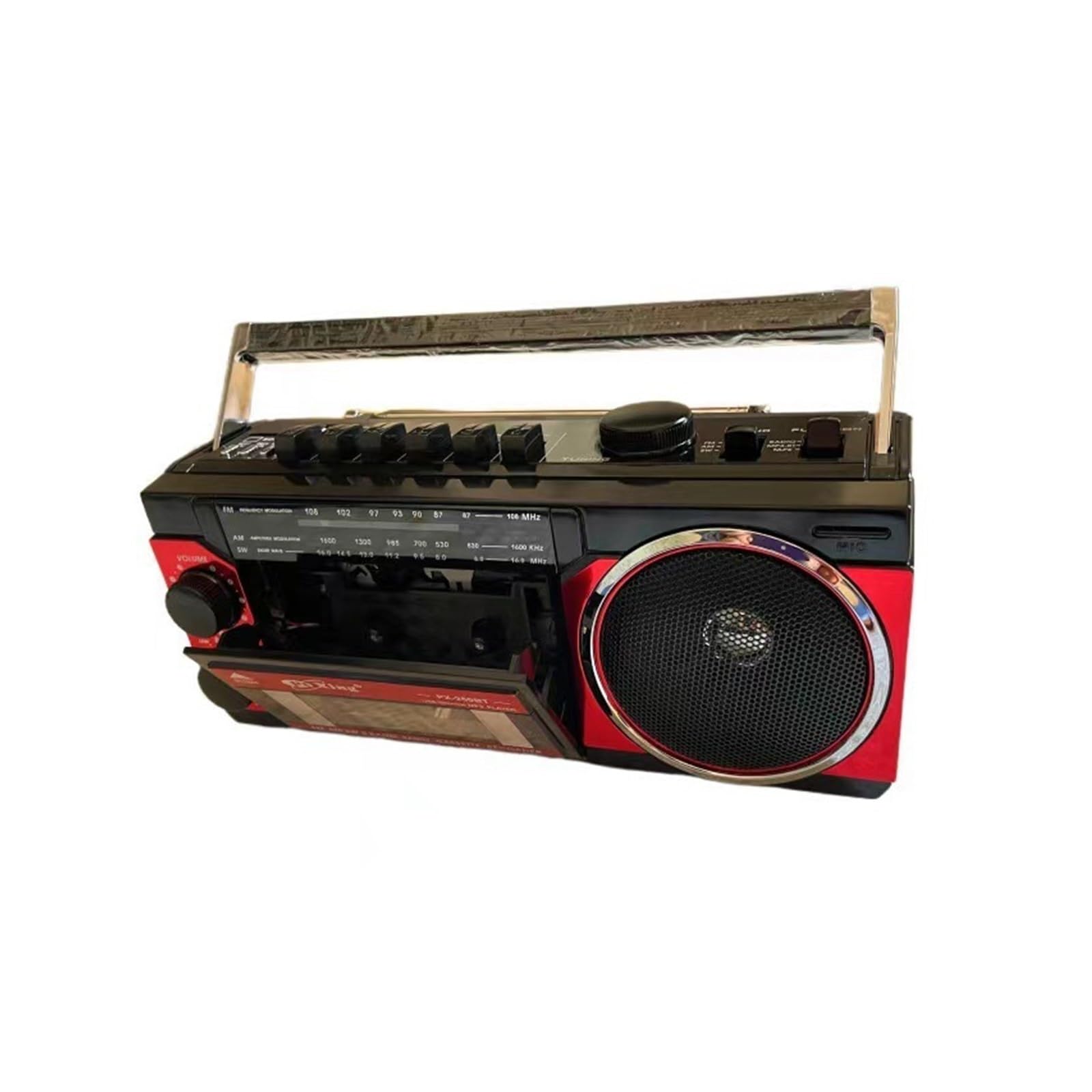 Wielopasmowe radio Bluetooth o dużej głośności, odtwarzacz kasetowy w stylu retro i funkcje wielofunkcyjne - ne dla miłośników muzyki i entuzjastów nostalgii