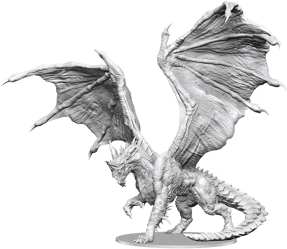 WizKids D&D Nolzur's Marvelous Miniatures: Adult Blue Dragon