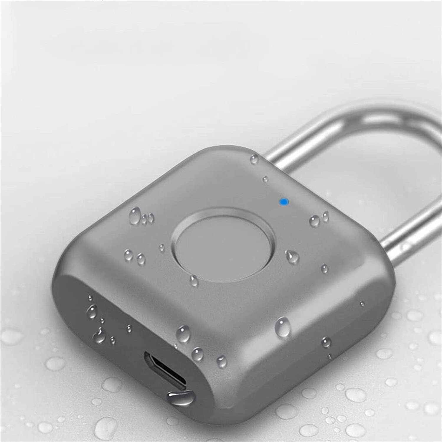 Fingerprint Padlock USB Charging Smart Padlock Fingerprint Lock fo