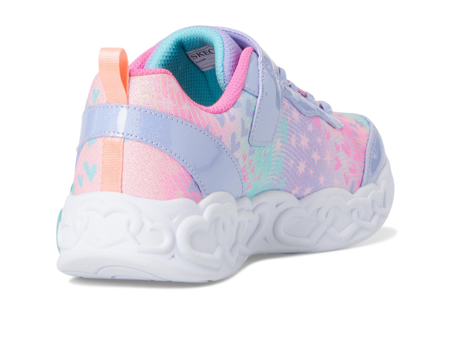 Skechers Infinite Heart Lights - Zapatillas para niñas