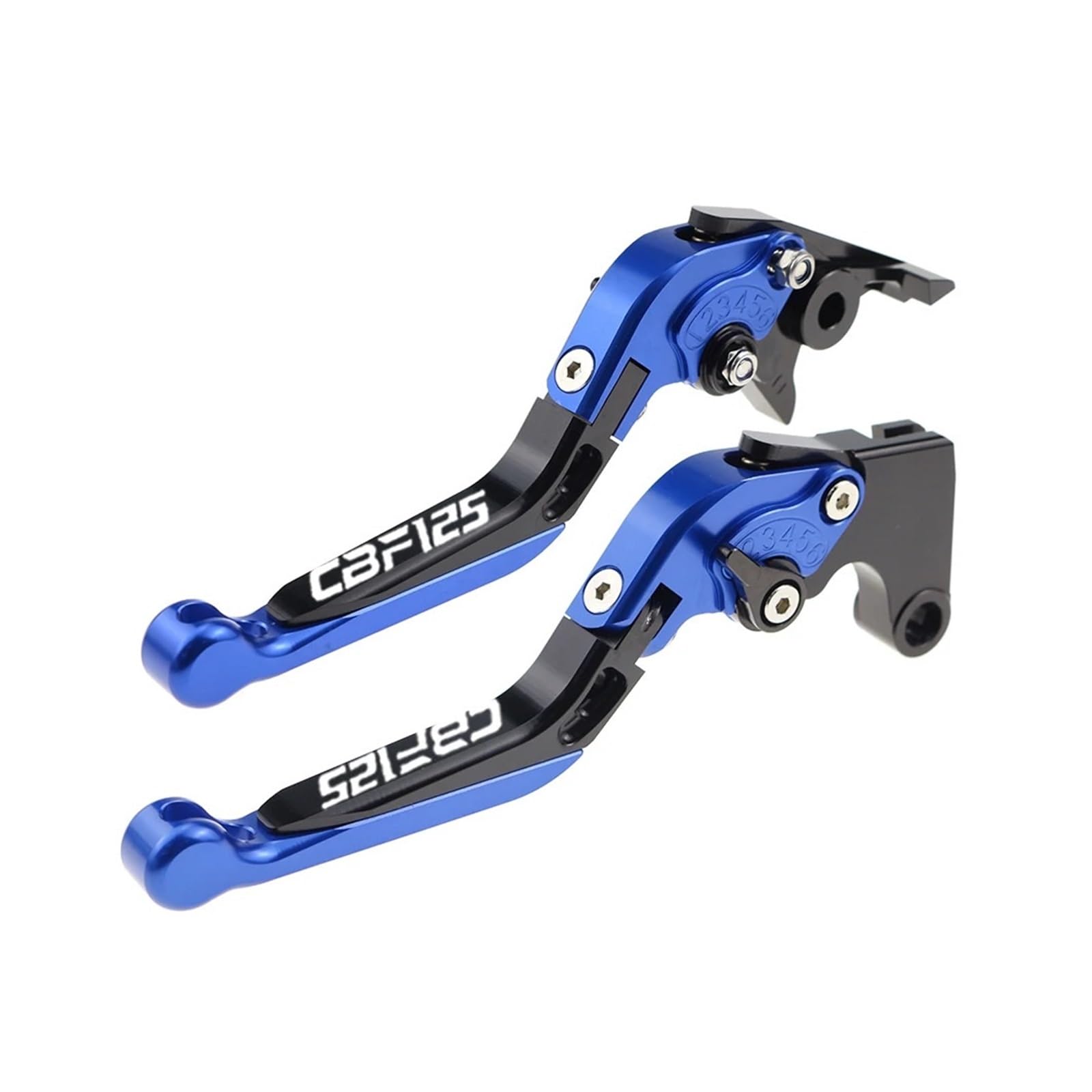 Jghfdws 52 Motorcycle Brake Clutch Lever Set For Cbf125 2008-2022 Motorcycle Folding Extendable Brake Clutch Levers