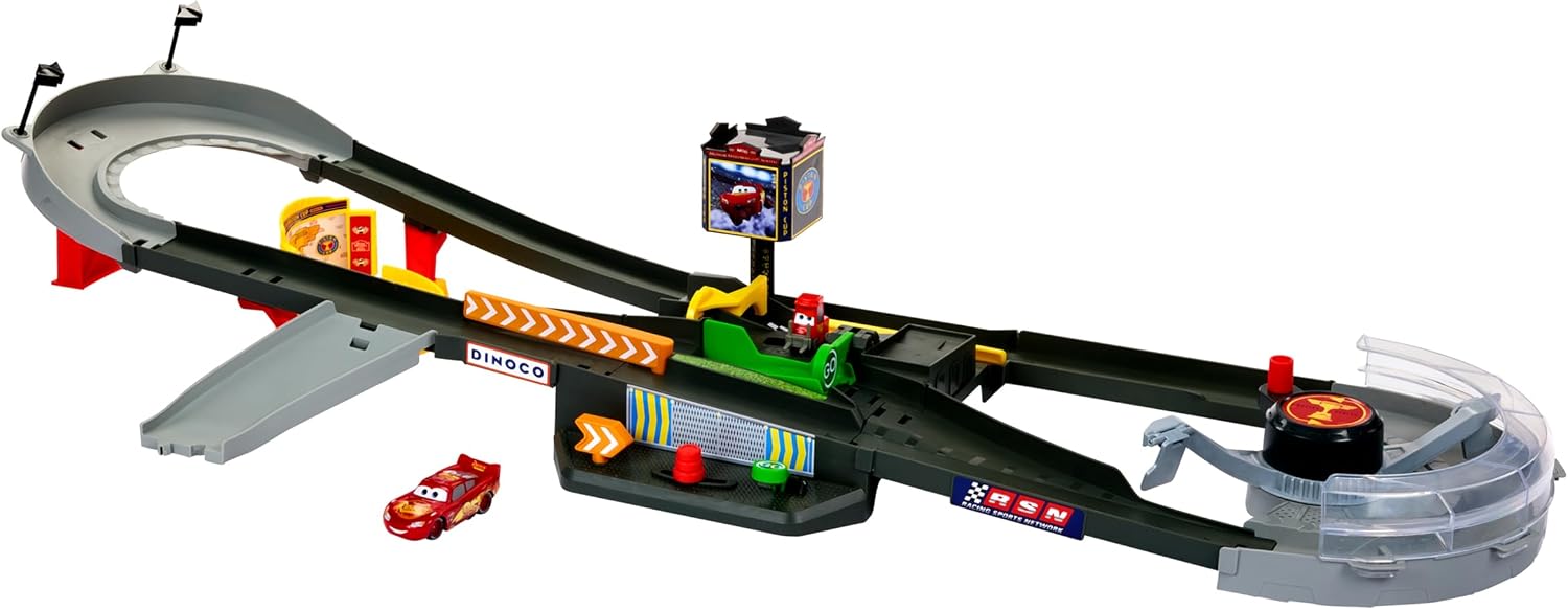 Mattel Disney and Pixar Cars Piston Cup Action Race Track Playset