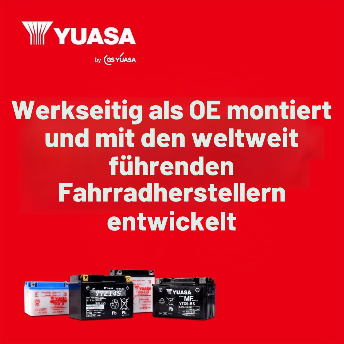 YUASA ytx14l-bs wartungsfrei Akku