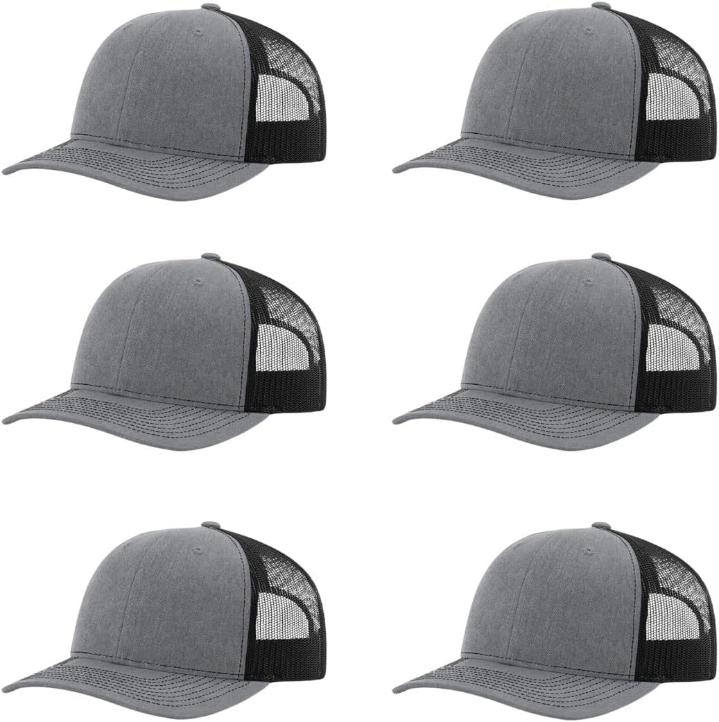 Richardson 112 Classic Trucker Cap | Six-Panel Adjustable Snapback