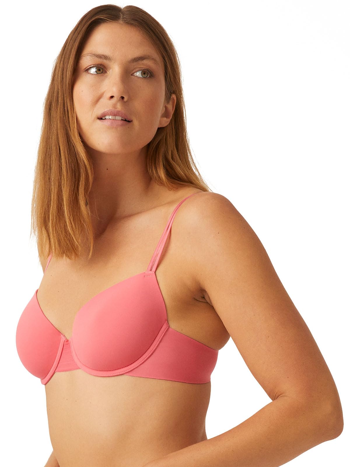 Naturana Women's Raspberry Mousse Sophisticated Underwired T-Shirt Bra With Smooth Cups - 36 C