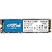 Crucial P2 CT1000P2SSD8 1TB Internes SSD, Bis zu 2400MB/s (3D NAND, NVMe, PCIe, M.2)